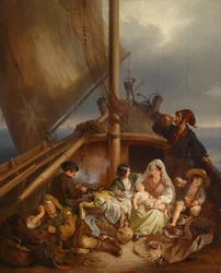 Familia de pescadores
